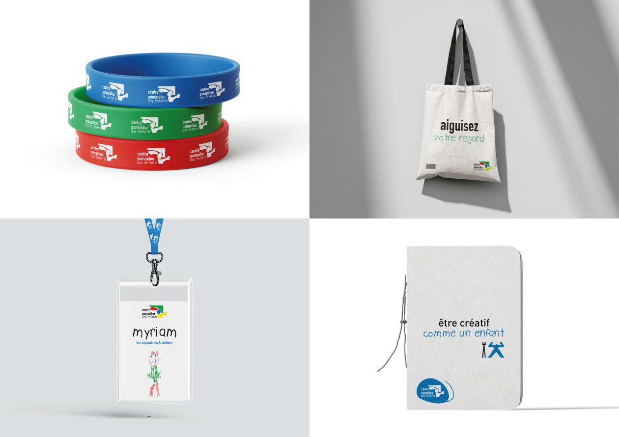 Centre Pompidou des Enfants - goodies